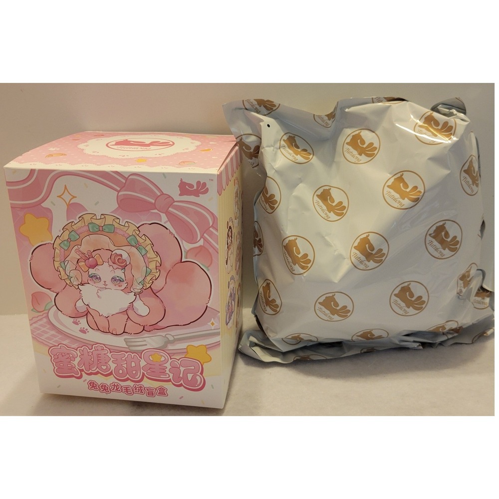 New Tutulong Honey Star Drops Peach Confirmed Creatures Blind Box Plush